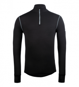 BASE LAYER LAINE MÉRINOS 240 H ZIP