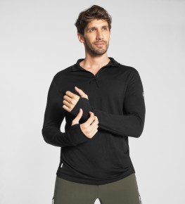 BASE LAYER LAINE MÉRINOS 150 H ZIP