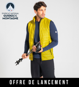 GILET HOMME WOOL DOWN CURRY