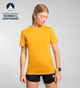 T-SHIRT LAINE MERINOS 145 W CURRY