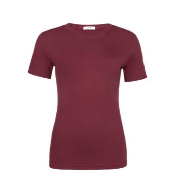 T-SHIRT  LAINE MERINOS 150 W BORDEAUX