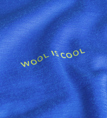 T-SHIRT 145 H LAINE MÉRINOS "Wool is Cool"