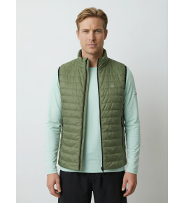 GILET HOMME WOOL DOWN KAKI