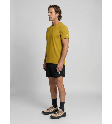 T-shirt Homme laine mérinos ultra light Antic moss - OGARUN