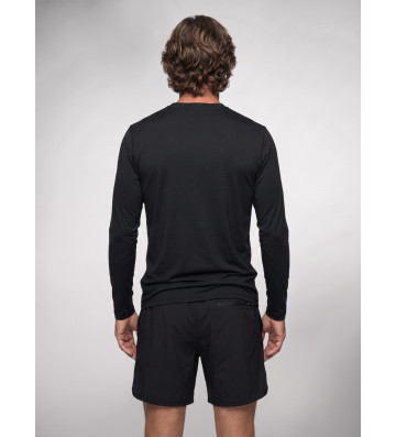 Base layer en laine mérinos homme 240H noir  - OGARUN