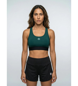Brassière en laine mérinos pour femmes vert Forest - OGARUN