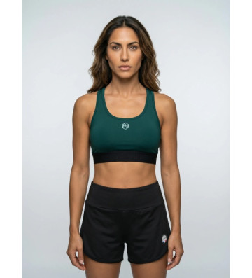 Brassière en laine mérinos pour femmes vert Forest - OGARUN