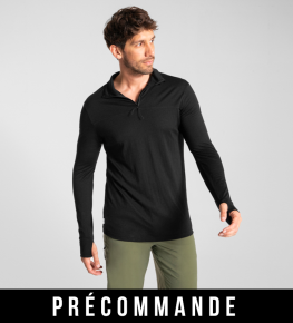 BASE LAYER 145 H ZIP LAINE MÉRINOS