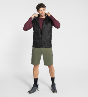 GILET HOMME WOOL DOWN NOIR