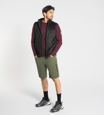 GILET HOMME WOOL DOWN NOIR