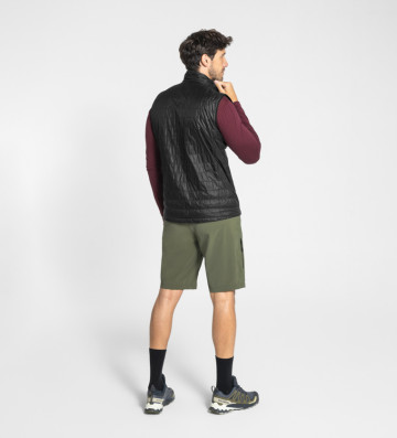 GILET HOMME WOOL DOWN NOIR