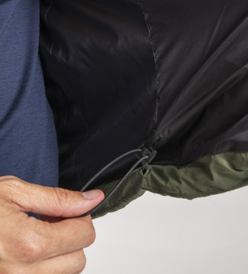 GILET HOMME WOOL DOWN CURRY