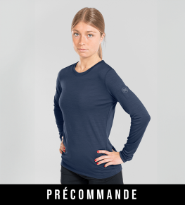 BASE LAYER LAINE MERINOS 145 W BLEU
